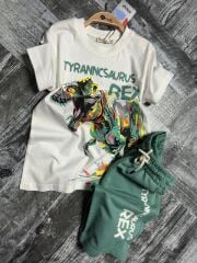 1287 TREX BASKI 2li ŞORT TAKIM