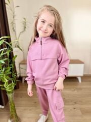 P3307 KOMANDO CEP FERMUARLI GARSON 2Lİ KIZ TAKIM