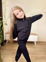 P3307 KOMANDO CEP FERMUARLI GARSON 2Lİ KIZ TAKIM