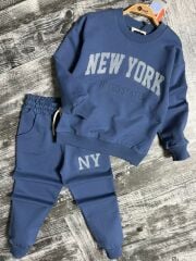 1304 ENJEKSİON NEW YORK BASKI GARSON 2Lİ TAKIM