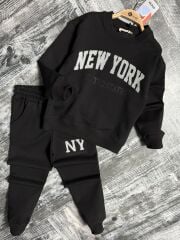 1304 ENJEKSİON NEW YORK BASKI GARSON 2Lİ TAKIM