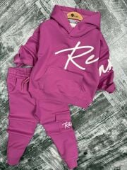 3343 RELAX KOMANDO CEP KAPÜŞONLU GARSON 2Lİ KIZ TAKIM