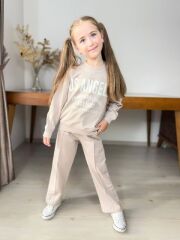 P3347 LOSANGELES BORU PAÇA  GARSON 2Lİ KIZ TAKIM