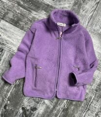 PELUŞLU  3 İPLİK  FERMUARLI FLETO CEP  SWEATSHİRT