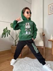 1354 LABUBU BASKI KAPÜŞONLU  2Lİ ERKEK TAKIM