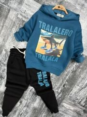 1360 TRALALERO KAPÜŞONLU 2 Lİ ERKEK TAKIM