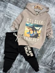 1360 TRALALERO KAPÜŞONLU 2 Lİ ERKEK TAKIM