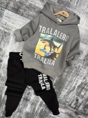 1360 TRALALERO KAPÜŞONLU 2 Lİ ERKEK TAKIM