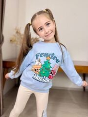 5011 FESTİVE CHRİSTİMAS 2Lİ KIZ TAKIM