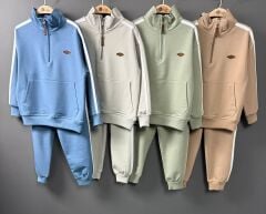 1376 YARIM BALIKÇI ŞERİTLİ GARSON 2 LI ERKEK TAKIM