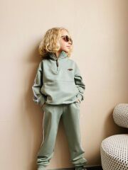 1376 YARIM BALIKÇI ŞERİTLİ GARSON 2 LI ERKEK TAKIM