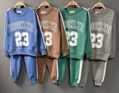 1383 BROOKLYN ŞERİTLİ GARSON 2 LI ERKEK TAKIM