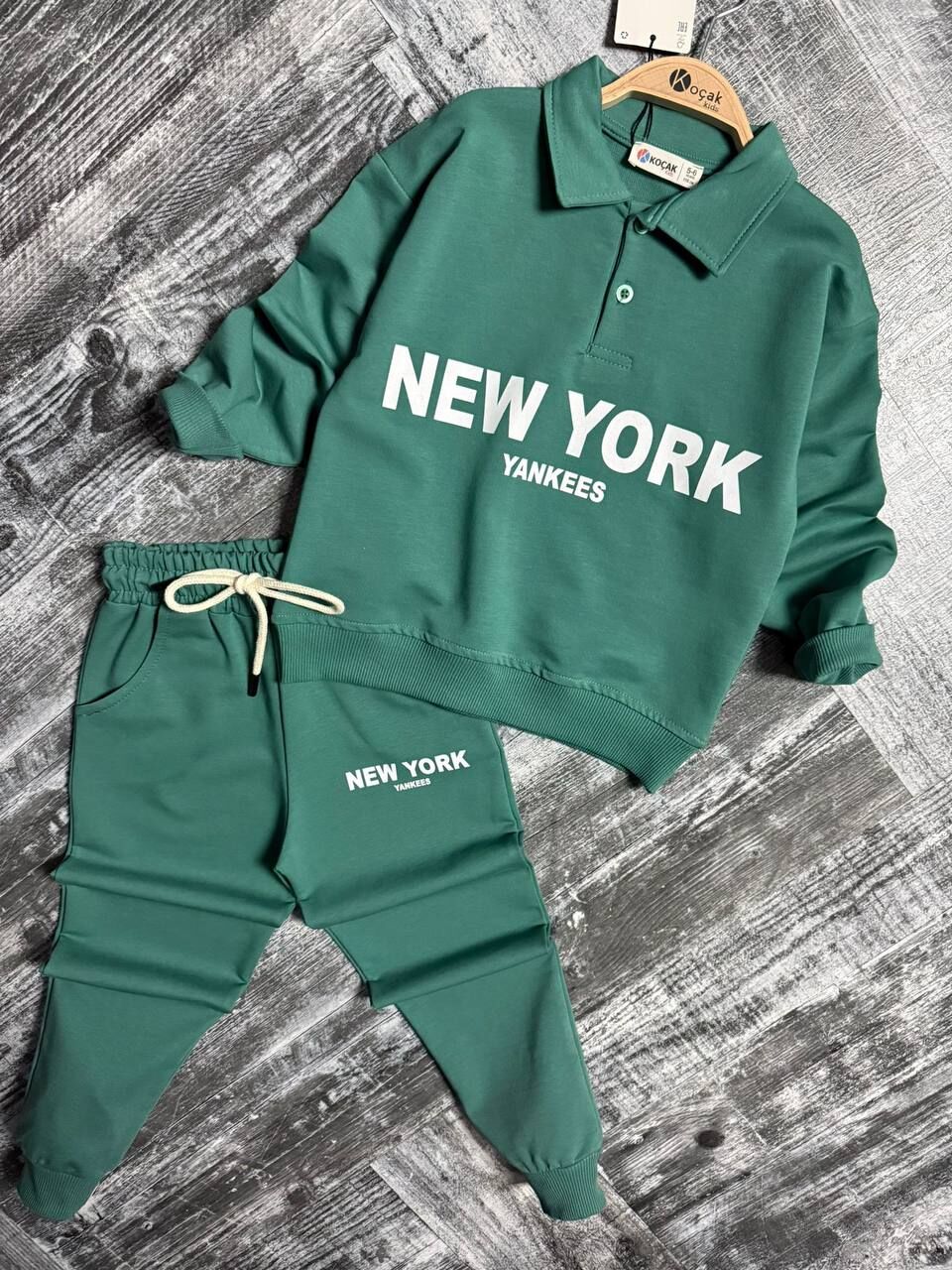 3358 NEW YORK YAKALI 2 LI ERKEK TAKIM