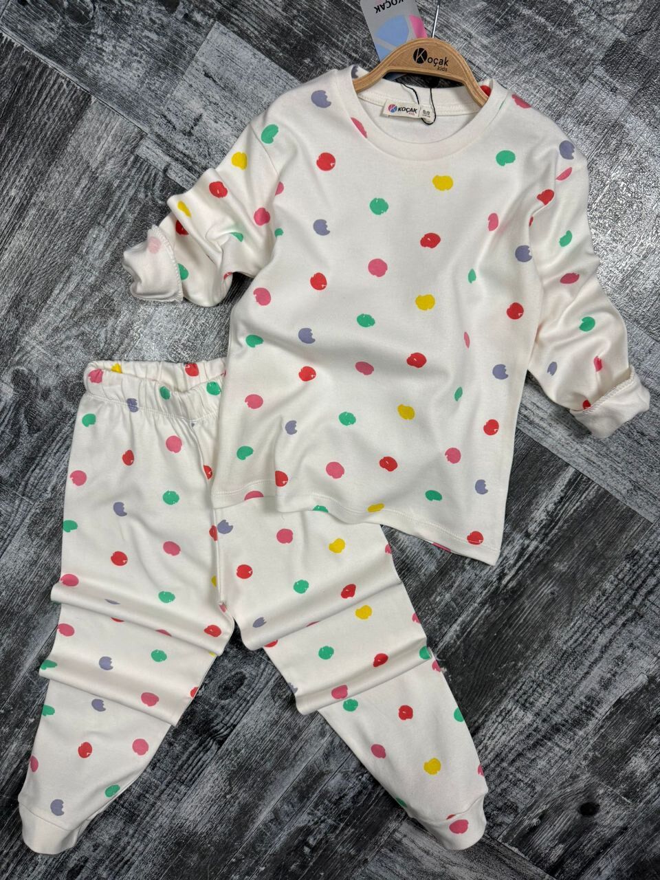 KOÇAK İNTERLOK KIZ PİJAMA
