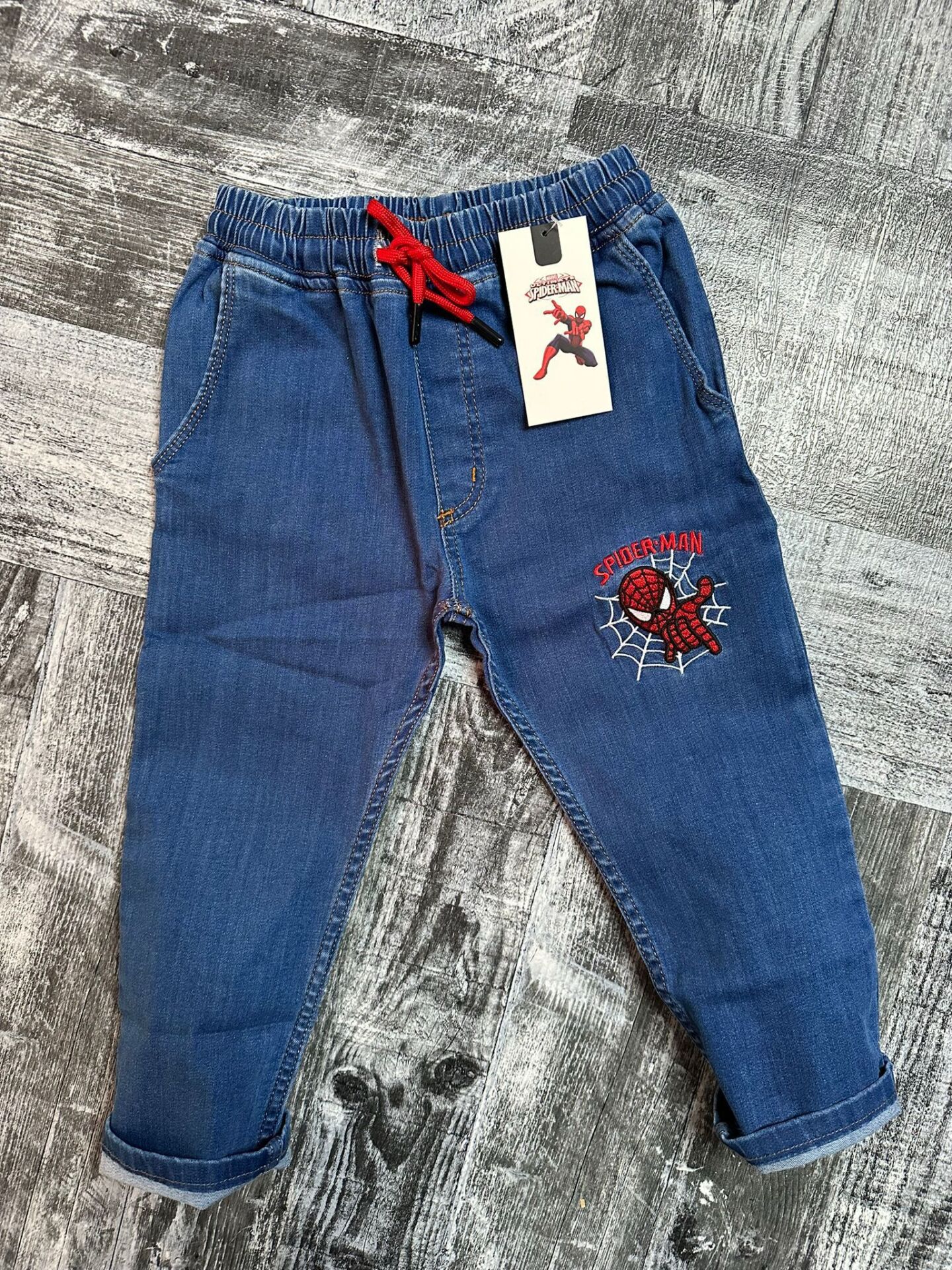 SPİDERMAN KOT PANTOLON