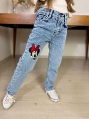 MİNNİE KIZ KOT PANTOLON