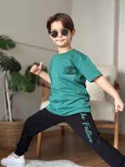 1400 THE FULTURE ARKA BASKI CEPLİ GARSON ERKEK 2 LI TAKIM