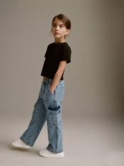 ÇİFT KARGO CEP  KIZ KOT PANTOLON