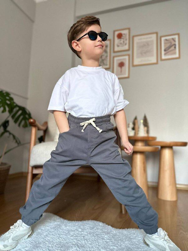 JOGGER KESİM GARSON BOY PANTOLONLAR