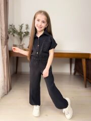 P 26-145 MODAL KUMŞ GARSON BOY GÖMLEK PANTOLONLU KIZ TAKIM