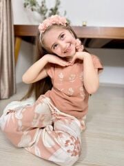 P 26-143 GARSON BOY BOL PAÇA PANTOLONLU KIZ TAKIM