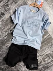 1452 DESİGN GOFRE  BASKI GARSON ERKEK 2 Lİ TAKIM