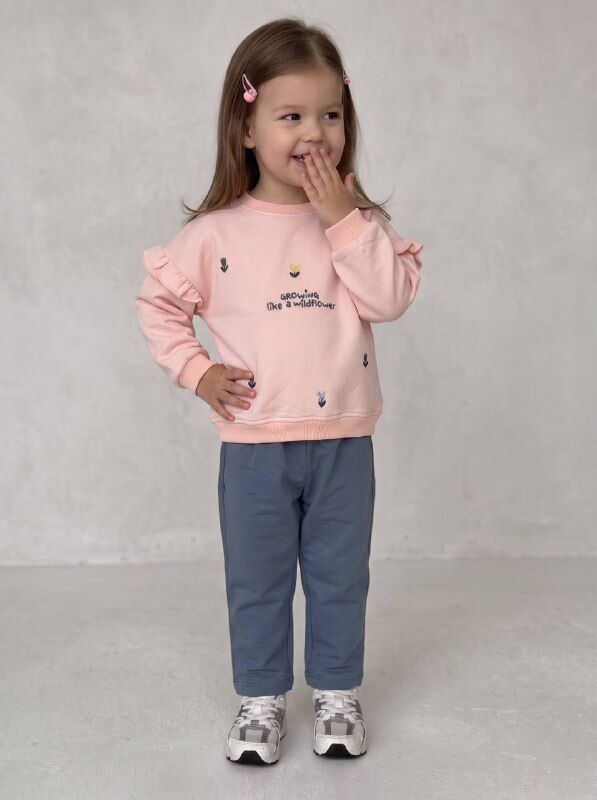 P27-1107 OMUZ FIRFIRLI NAKIŞLI BEBE2 Lİ TAKIM
