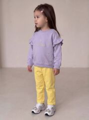 P27-1107 OMUZ FIRFIRLI NAKIŞLI BEBE2 Lİ TAKIM