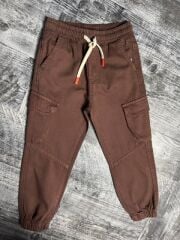 202622 PAÇA LASTİKLİ KARGO CEP GABARDİN JOGGER PANTOLON