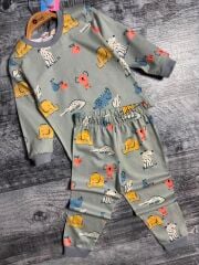 P27-B1000 DESENLİ BEBE PİJAMA