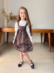 7089 LEOPAR DESEN 2Li KIZ SLOPET